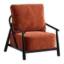 Moiren Liberty Rubberwood Accent Chair